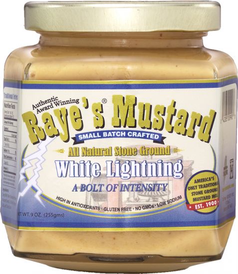 Raye's White Lightning Mustard (9 oz.)